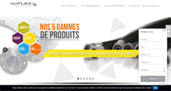 Desktop Screenshot of isoflex.fr