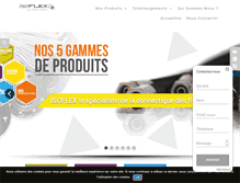 Tablet Screenshot of isoflex.fr